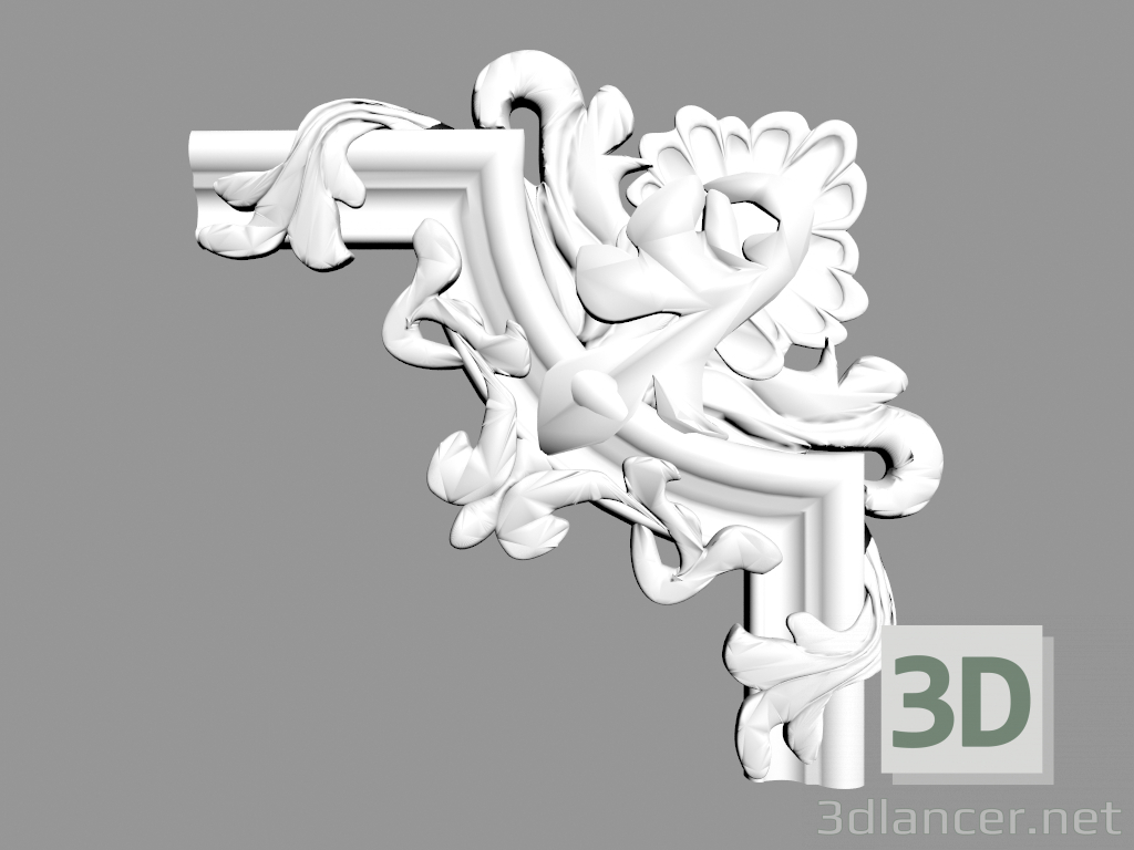 Modelo 3d Membro de canto CF3063-A - preview