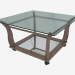 3d model Square coffee table - preview