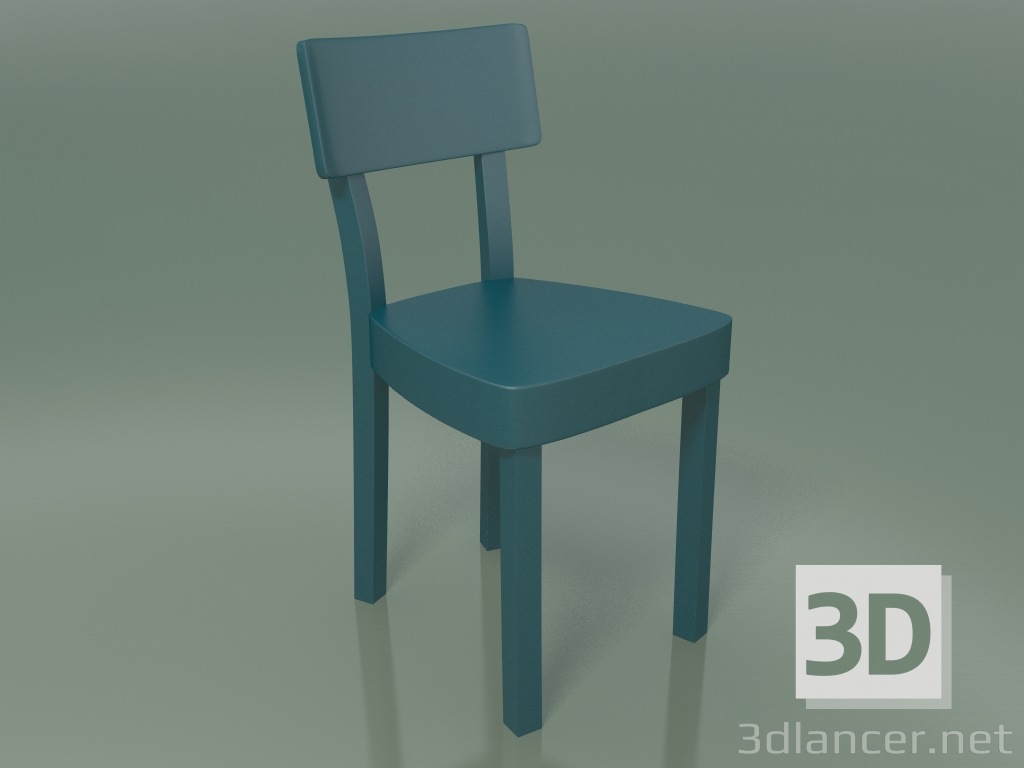 3d model Silla con revestimiento en polvo de aluminio fundido, InOut para exteriores (23, ALLU-OT) - vista previa