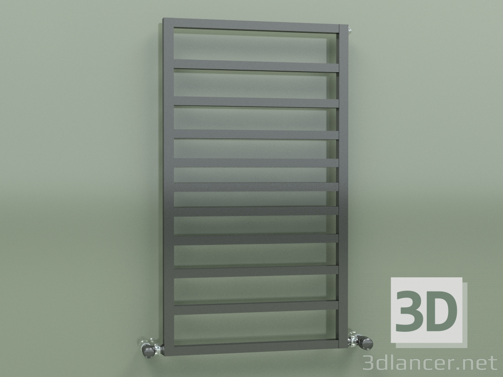 3d model Towel rail Tolé (H 842 L 481, Chrome black) - preview