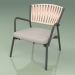 3d model Silla con asiento blando 127 (Belt Rose) - vista previa