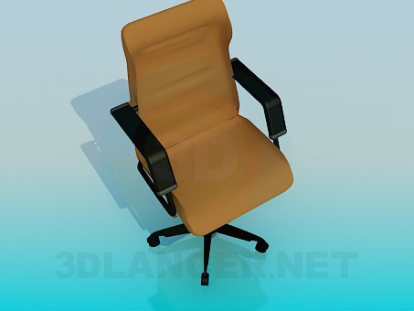 3d model Armchair for the chief - preview