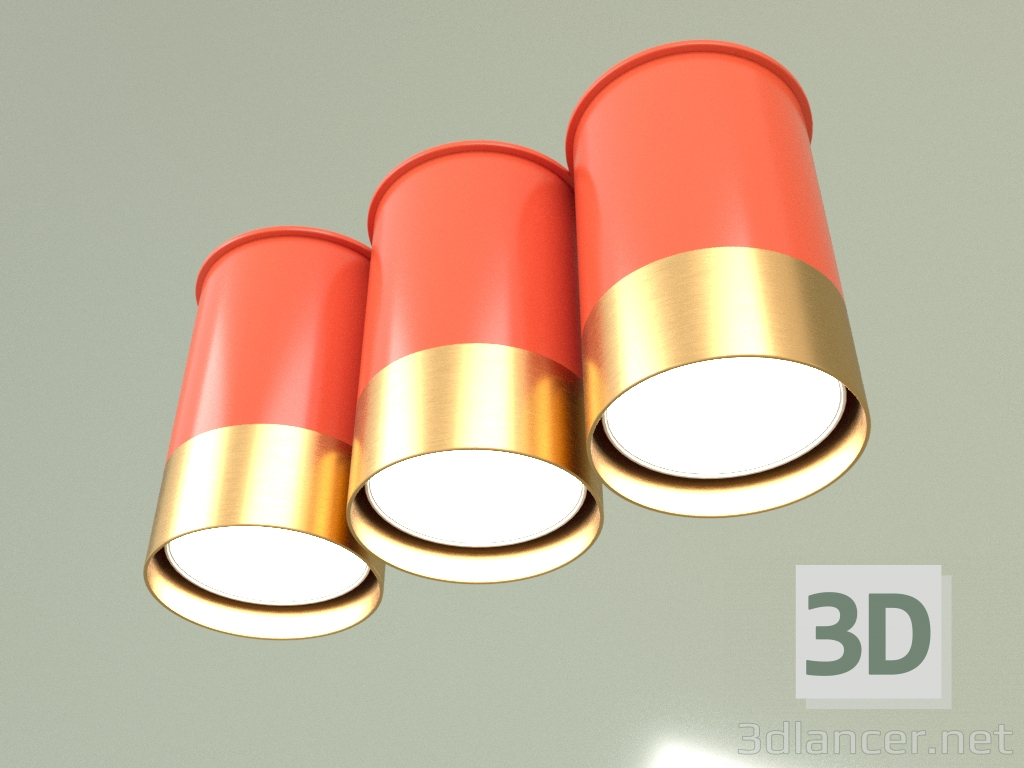 3d model Spotlight BP 6361-3 (Coral) - preview