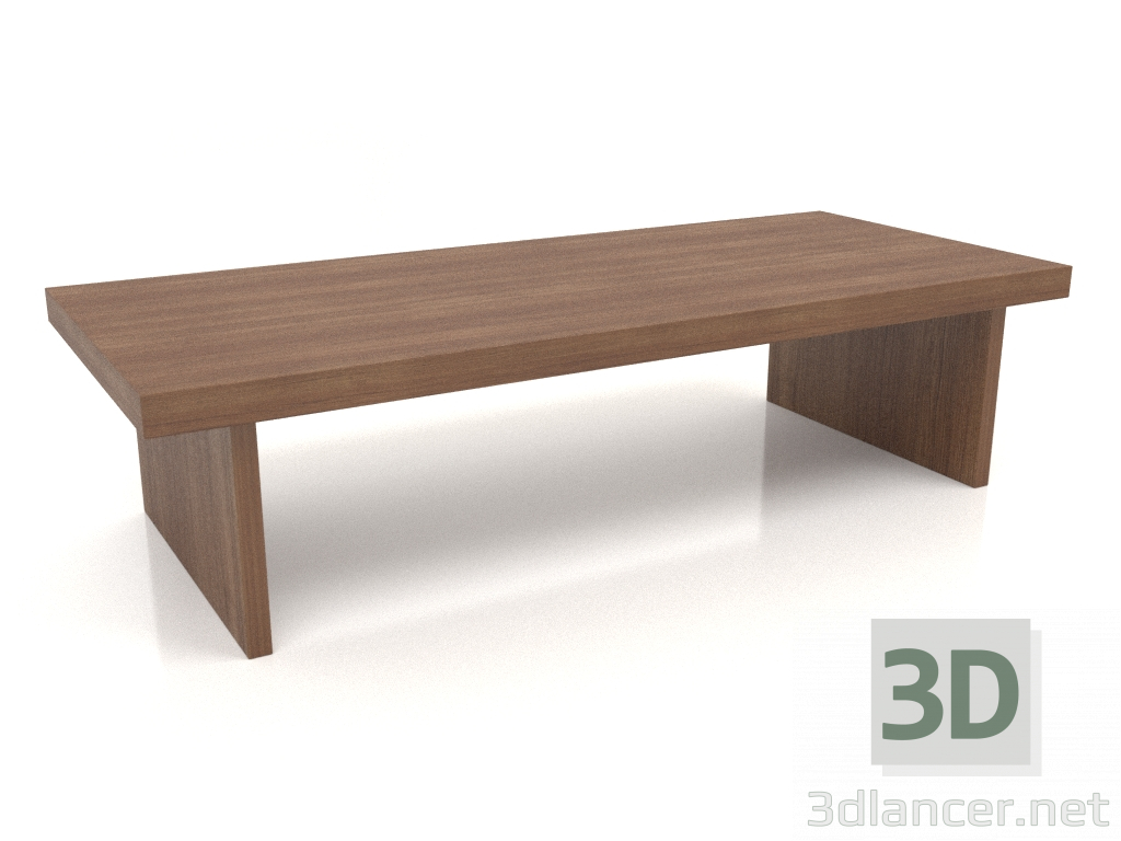 3D Modell Tisch BK 01 (1400x600x350, Holzbraun hell) - Vorschau