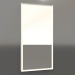 3d model Mirror ZL 21 (400x800, white plastic) - preview