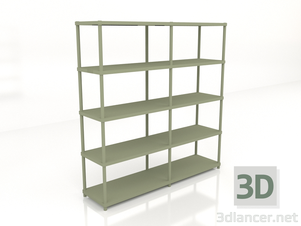 modello 3D Libreria Stilt SIR24 (1600x400x1660) - anteprima