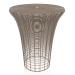 3d model High stool (Bronze) - preview