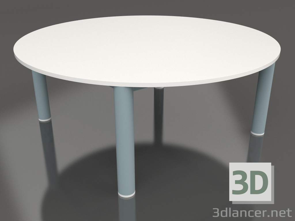 3d model Coffee table D 90 (Blue grey, DEKTON Zenith) - preview