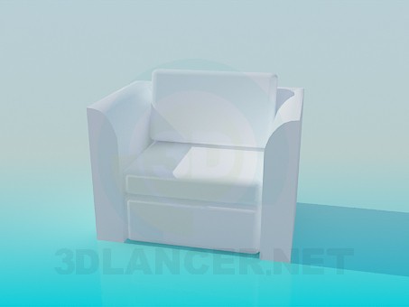 modèle 3D Fauteuil - preview