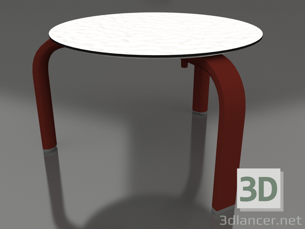 modèle 3D Table d'appoint (Vin rouge) - preview