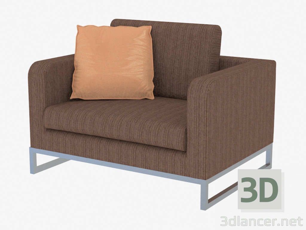 modello 3D Sedia in stile moderno Lloyd - anteprima