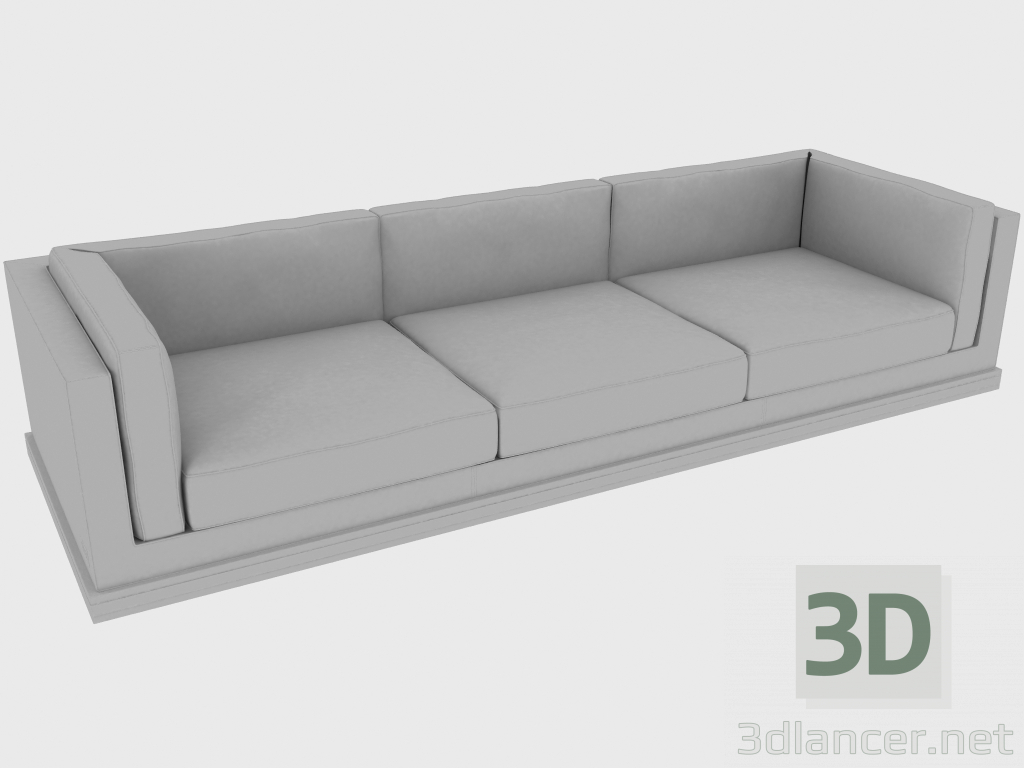 modèle 3D Canapé MASON SOFA (320X105XH70) - preview