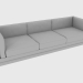 3d model Sofa MASON SOFA (320X105XH70) - preview