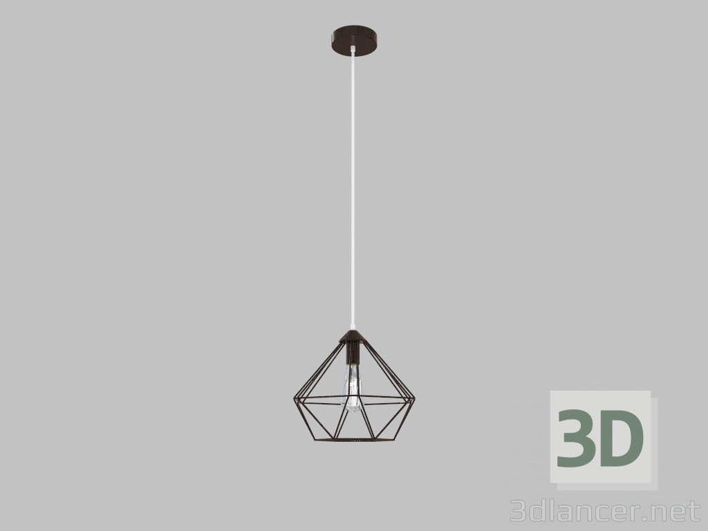 Modelo 3d Luz pingente (13102S) - preview