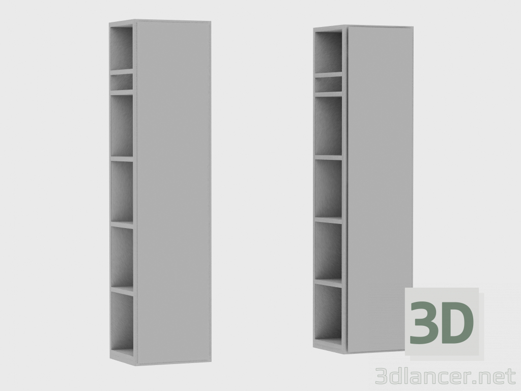 3D modeli Modüler sistemin Elemanları IANUS ORTA GERİ (T193) - önizleme