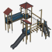 3D Modell Kinderspielanlage (K2401) - Vorschau