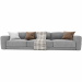 3d Paris Seoul Sofa Poliform model buy - render