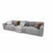 3d Paris Seoul Sofa Poliform model buy - render