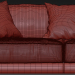 3d Paris Seoul Sofa Poliform model buy - render