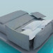 3D Modell Bett - Vorschau