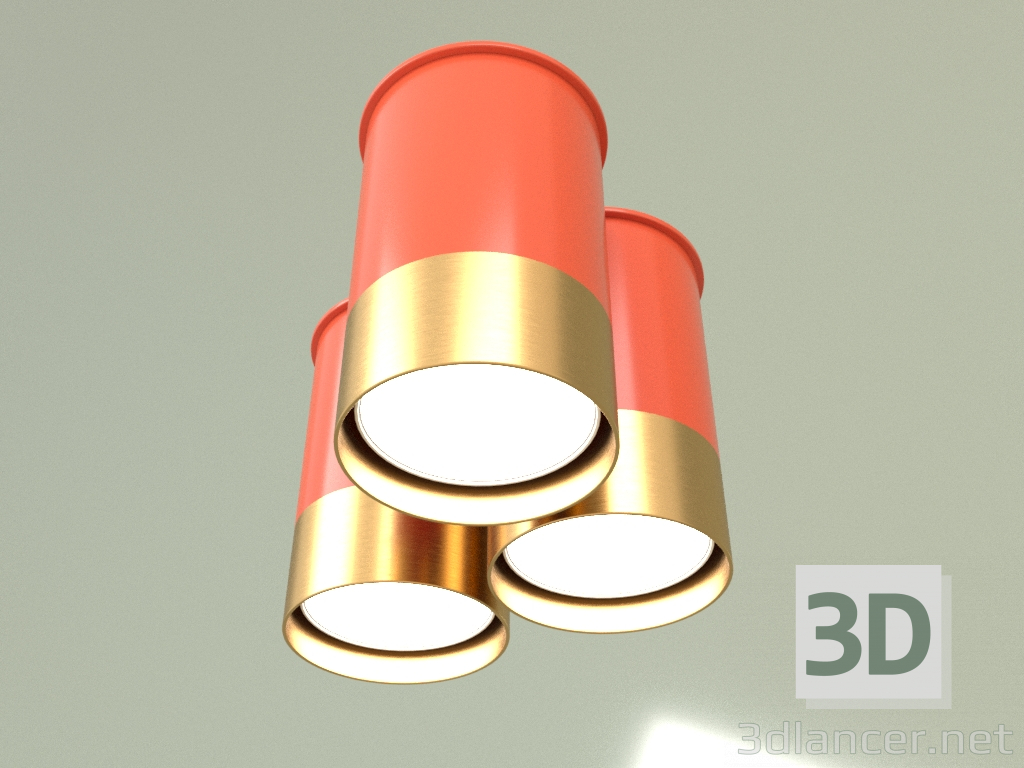 3d model Foco BP 6361-3g (Coral) - vista previa