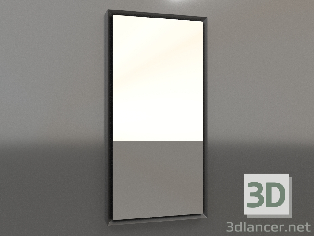 3d model Espejo ZL 21 (400x800, plástico negro) - vista previa