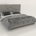 3d model Double bed - preview