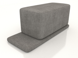 Pouf Coast M (grey)