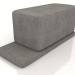 3D Modell Pouf Coast M (grau) - Vorschau