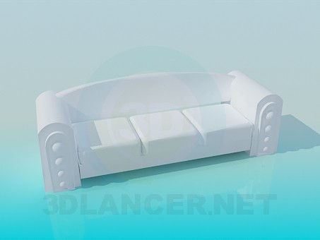 3D Modell Sofa - Vorschau