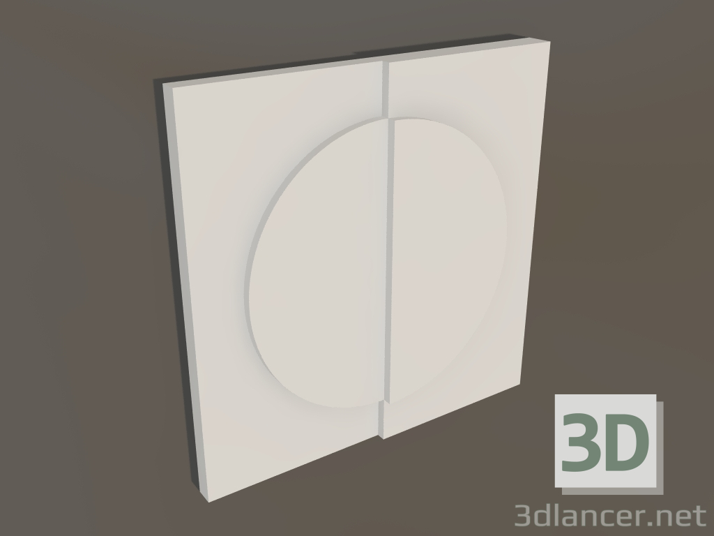 3d model panel 3d 067 1 - vista previa