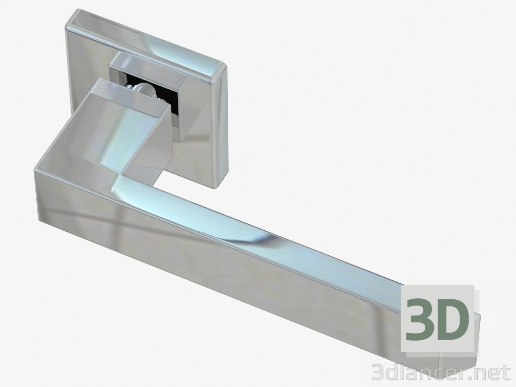 3d model Handle door Best (Glossy chrome) - preview