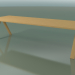 Modelo 3d Mesa com bancada padrão 5028 (H 74 - 280 x 98 cm, carvalho natural, composição 2) - preview