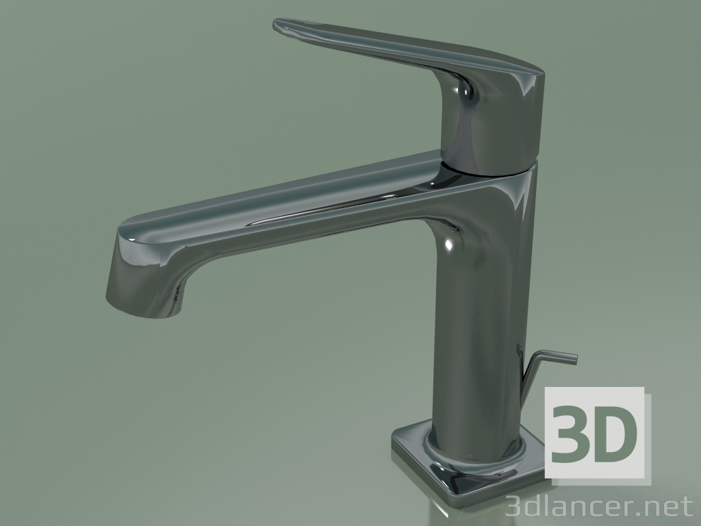 3d model Mezclador monomando de lavabo 100 (34010330) - vista previa