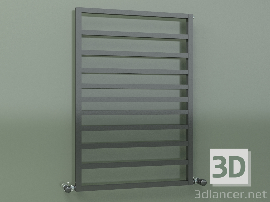 3d model Towel rail Tolé (H 842 L 581, Chrome black) - preview