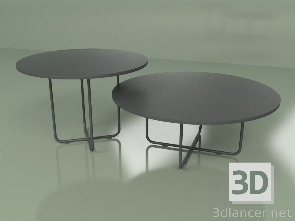 3D Modell Eclipse Couchtisch-Set - Vorschau