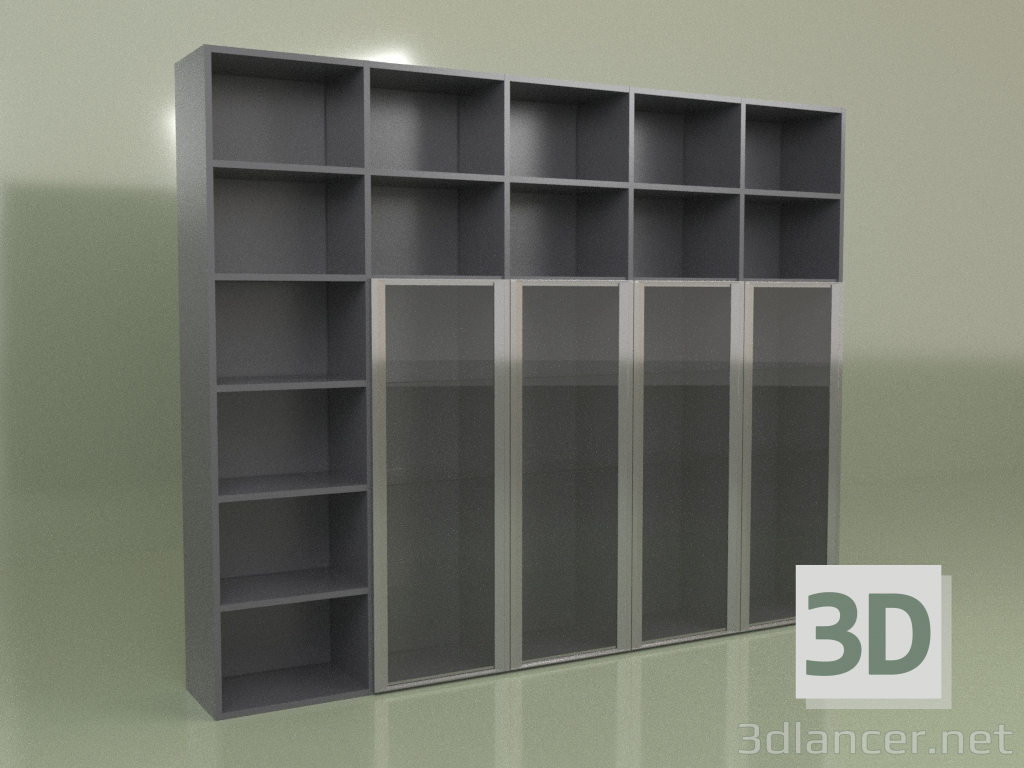 Modelo 3d Rack GL 135 (Antracite) - preview