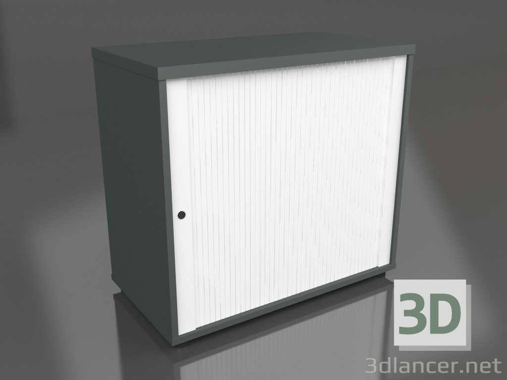 3d model Tambour cabinet Standard A2L04 (800x432x740) - preview