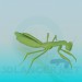 Modelo 3d Praying Mantis - preview