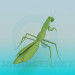 Modelo 3d Praying Mantis - preview