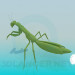 Modelo 3d Praying Mantis - preview