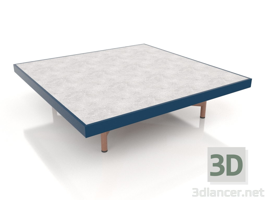 3D Modell Quadratischer Couchtisch (Graublau, DEKTON Kreta) - Vorschau