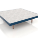 3d model Square coffee table (Grey blue, DEKTON Kreta) - preview