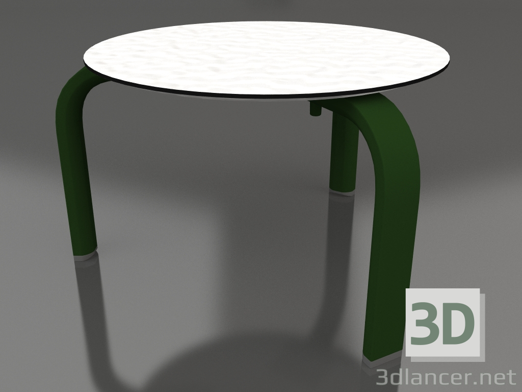 Modelo 3d Mesa lateral (verde garrafa) - preview