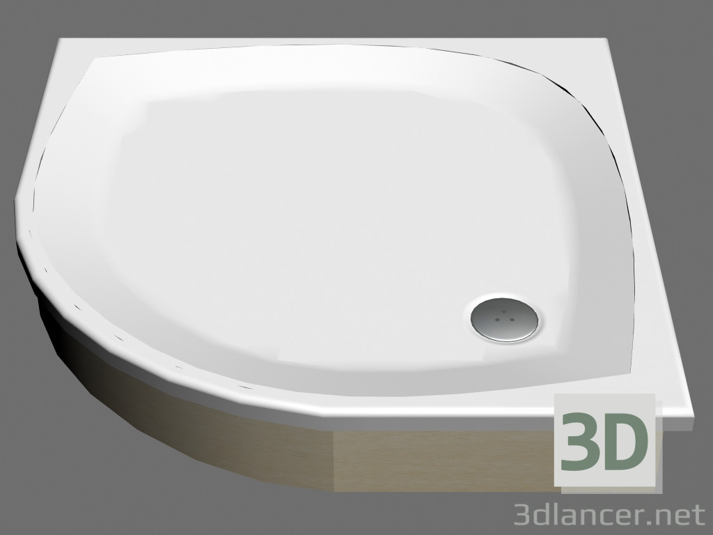 Modelo 3d Base de duche 100 ELIPSO EX - preview