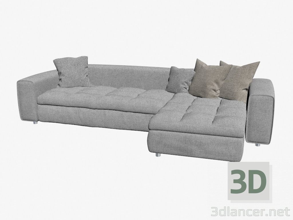 3d model Sofá de esquina SENNA - vista previa