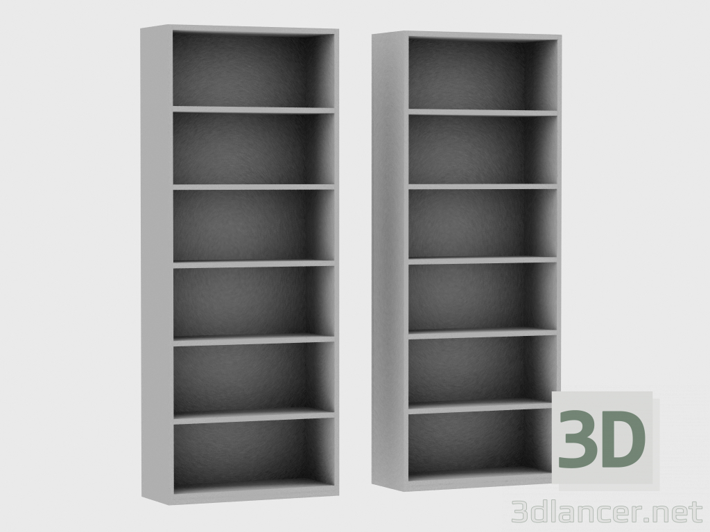 3D Modell Elemente des Baukastens IANUS MIDDLE WITH BACK (A230) - Vorschau