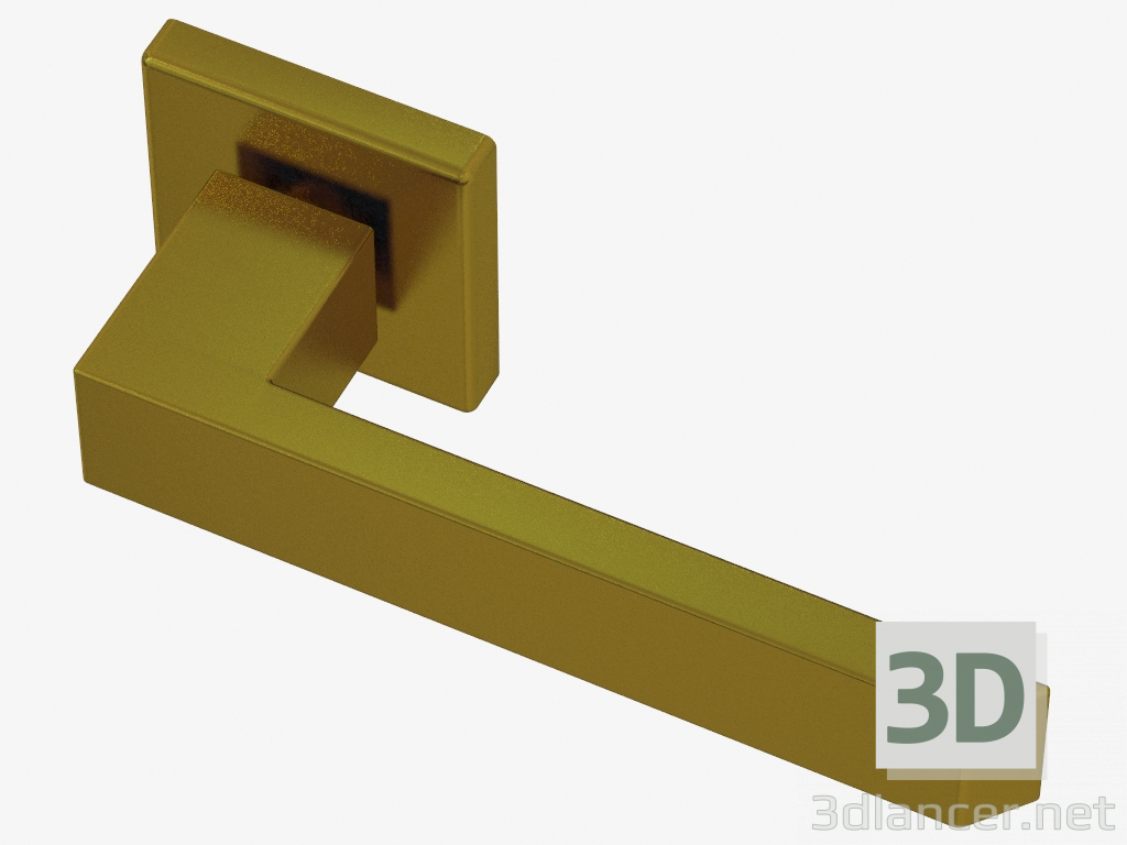 Modelo 3d Lidar com a porta Best (latão brilhante) - preview