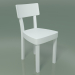 3d model Powder-coated chair made of cast aluminum, outdoor InOut (23, White Lacquered Aluminum) - preview