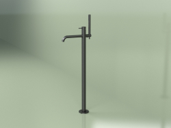 Floor-standing bath mixer with hand shower H 1117 mm (12 62, ON)